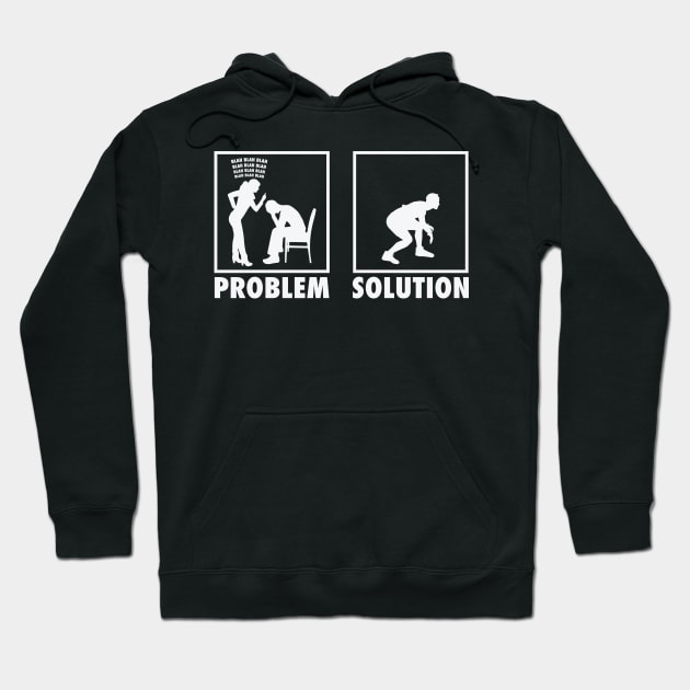 Wrestling Wrestlers Statement Problem Solution. Hoodie by Tom´s TeeStore